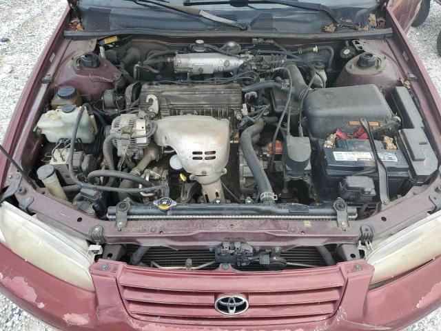 4T1BG28K6XU554809 - 1999 TOYOTA CAMRY CE BURGUNDY photo 11
