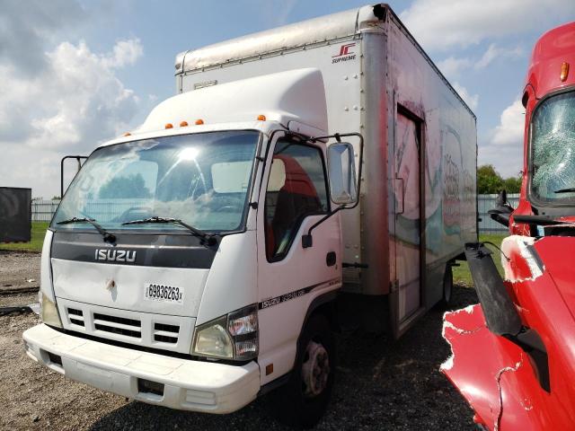 4KLC4B1U67J805083 - 2007 ISUZU NPR WHITE photo 1