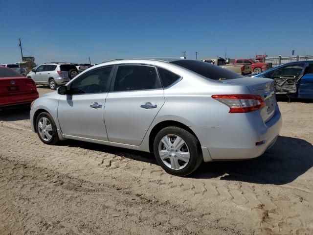 3N1AB7AP1DL726500 - 2013 NISSAN SENTRA S GRAY photo 2