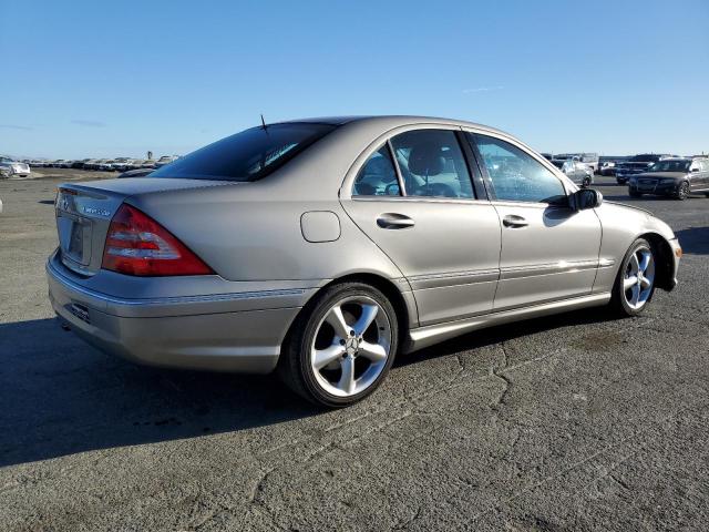 WDBRF40J65F563661 - 2005 MERCEDES-BENZ C 230K SPORT SEDAN SILVER photo 3