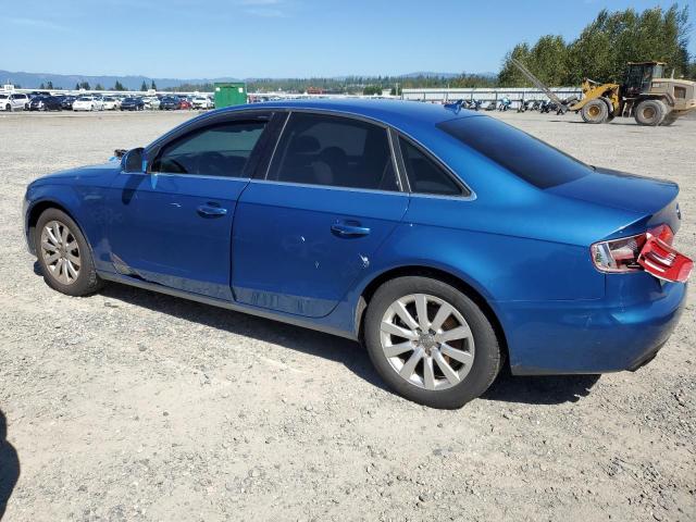 WAUSF78K49A091235 - 2009 AUDI A4 PREMIUM PLUS BLUE photo 2