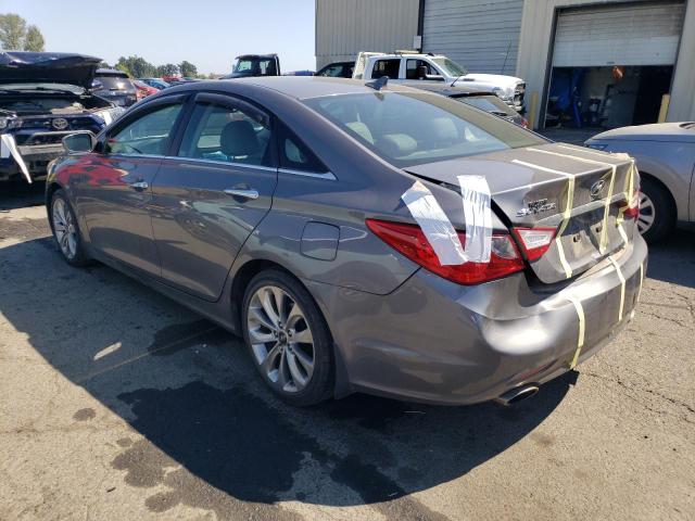 5NPEC4ACXBH285339 - 2011 HYUNDAI SONATA SE GRAY photo 2