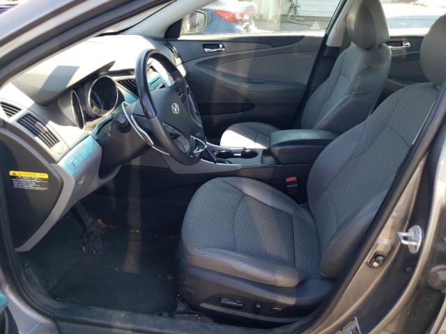 5NPEC4ACXBH285339 - 2011 HYUNDAI SONATA SE GRAY photo 7