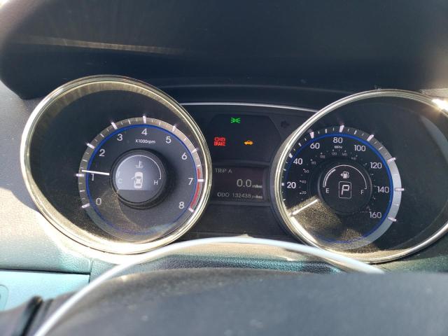 5NPEC4ACXBH285339 - 2011 HYUNDAI SONATA SE GRAY photo 9