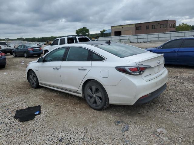 KMHE34L11GA026115 - 2016 HYUNDAI SONATA HYBRID WHITE photo 2