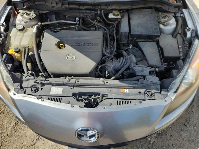 JM1BL1M69B1387486 - 2011 MAZDA 3 S SILVER photo 12