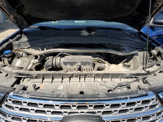 1FMSK8FH8LGC00114 - 2020 FORD EXPLORER LIMITED BLUE photo 12