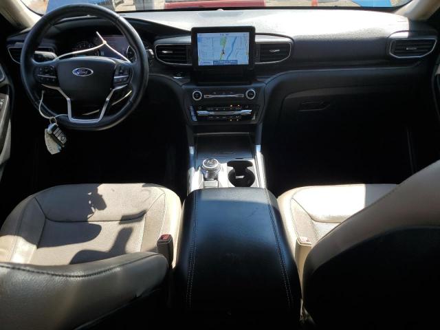 1FMSK8FH8LGC00114 - 2020 FORD EXPLORER LIMITED BLUE photo 8