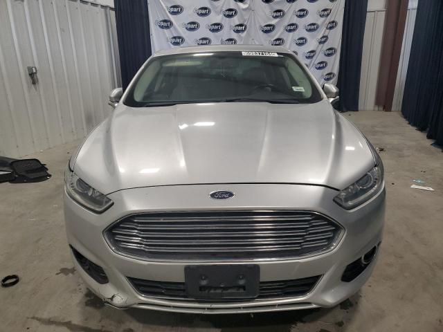 3FA6P0K91ER288013 - 2014 FORD FUSION TITANIUM SILVER photo 5