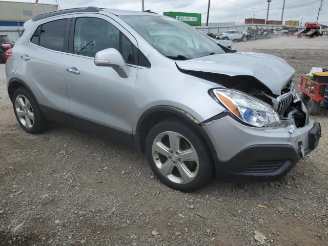 KL4CJESB9GB676204 - 2016 BUICK ENCORE SILVER photo 4