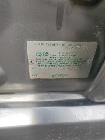 JF1SG63627H739265 - 2007 SUBARU FORESTER 2.5X GRAY photo 14