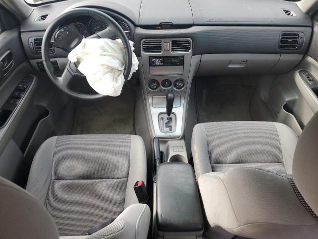 JF1SG63627H739265 - 2007 SUBARU FORESTER 2.5X GRAY photo 8