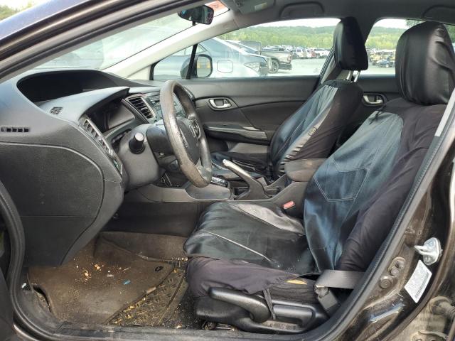 2HGFB2F54DH555295 - 2013 HONDA CIVIC LX أسود صورة 7