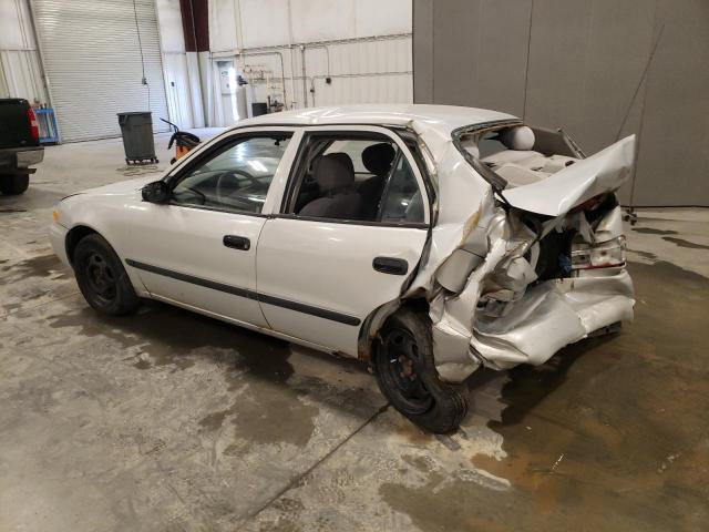 1Y1SK5289YZ420555 - 2000 CHEVROLET GEO PRIZM BASE SILVER photo 2