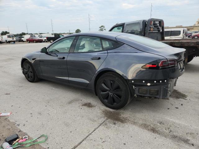 5YJSA1E5XPF499188 - 2023 TESLA MODEL S 灰色 照片 2