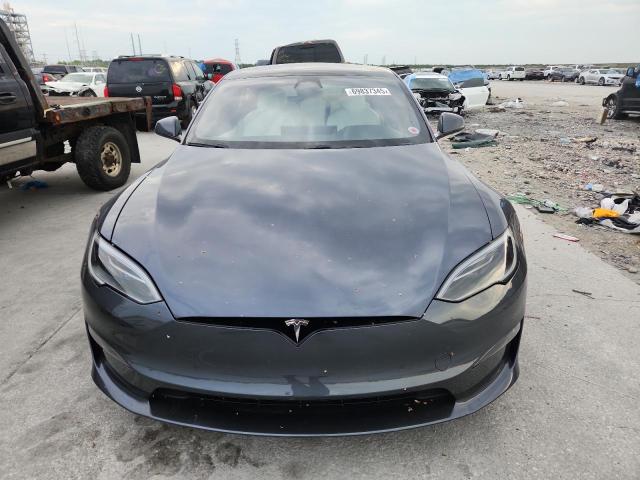 5YJSA1E5XPF499188 - 2023 TESLA MODEL S 灰色 照片 5