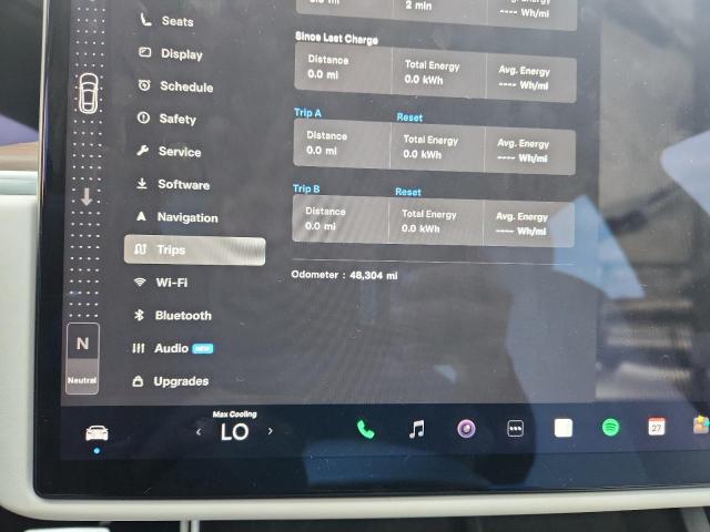 5YJSA1E5XPF499188 - 2023 TESLA MODEL S 灰色 照片 9