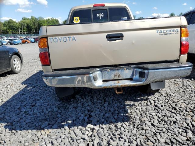 5TEGN92N84Z384600 - 2004 TOYOTA TACOMA DOUBLE CAB PRERUNNER GOLD photo 6