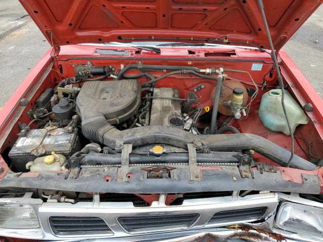 1N6SD16SXTC387183 - 1996 NISSAN TRUCK KING CAB SE RED photo 11