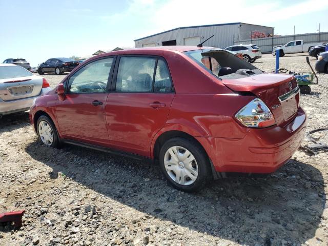 3N1BC1AP8AL414247 - 2010 NISSAN VERSA S RED photo 2
