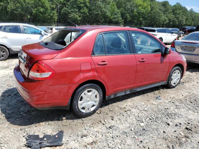 3N1BC1AP8AL414247 - 2010 NISSAN VERSA S RED photo 3