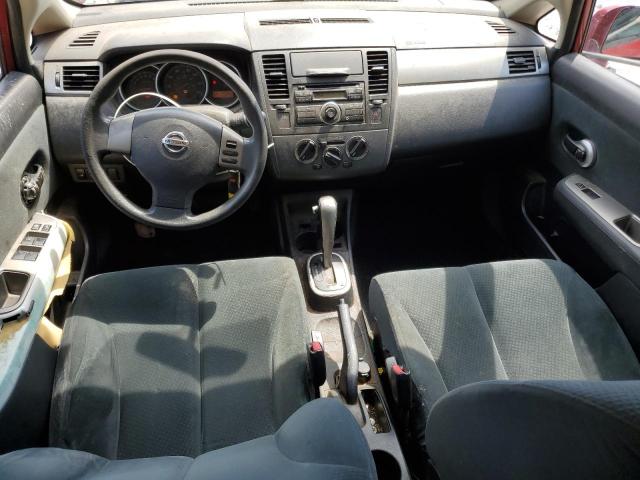 3N1BC1AP8AL414247 - 2010 NISSAN VERSA S RED photo 8