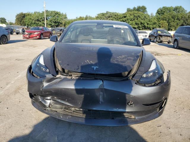 5YJ3E1EB9MF044729 - 2021 TESLA MODEL 3 GRAY photo 5