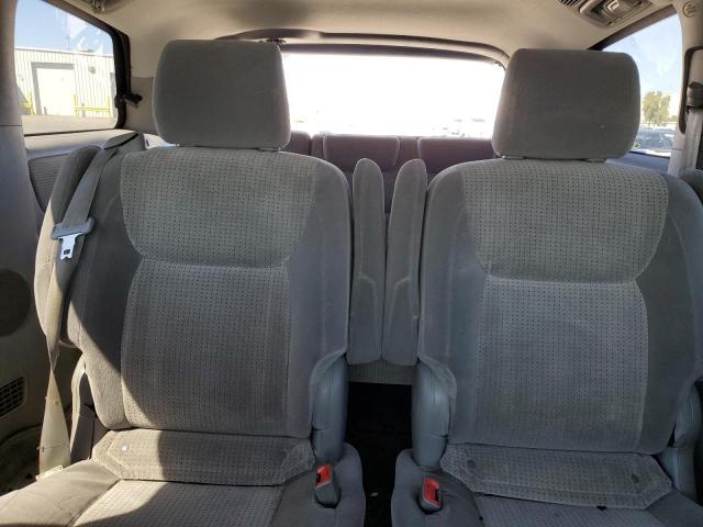 5TDBA23C66S074360 - 2006 TOYOTA SIENNA LE SILVER photo 10