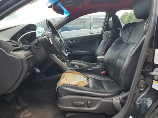 JH4CU2F67AC003484 - 2010 ACURA TSX შავი ფოტო 7
