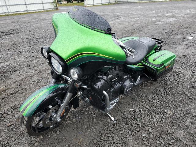 1HD1PZ818BB956365 - 2011 HARLEY-DAVIDSON FLHXSE2 GREEN photo 2