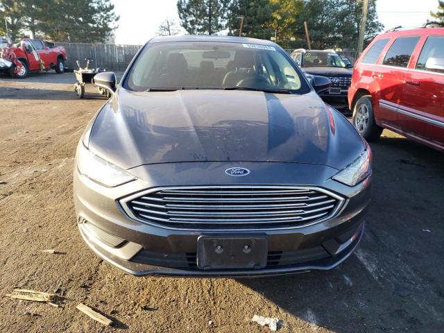 3FA6P0LUXJR281039 - 2018 FORD FUSION SE HYBRID GRAY photo 5