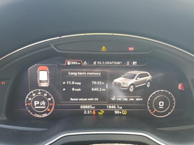 WA1LHAF7XJD030014 - 2018 AUDI Q7 PREMIUM PLUS أبيض صورة 9