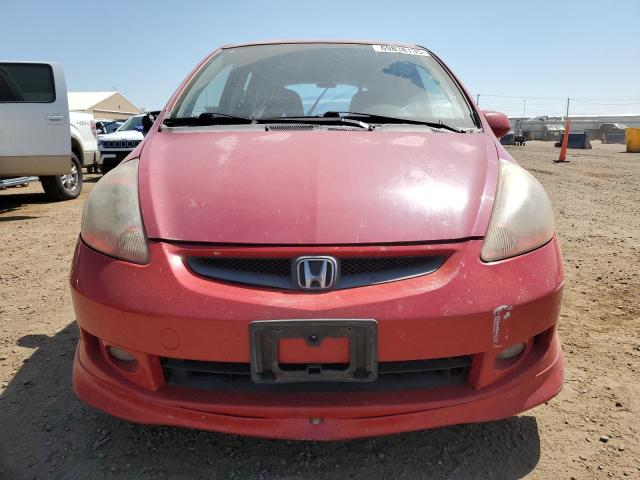 JHMGD37618S000232 - 2008 HONDA FIT SPORT 红色 照片 5
