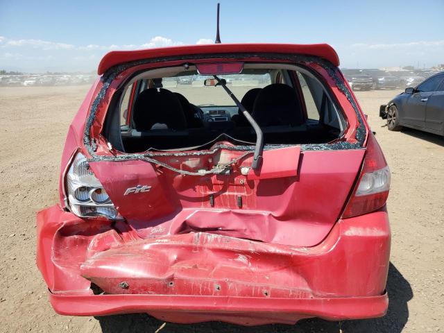JHMGD37618S000232 - 2008 HONDA FIT SPORT 红色 照片 6