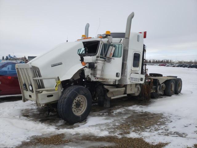 1XKDP4EX6JR995525 - 2018 KENWORTH CONSTRUCTI T800 WHITE photo 2