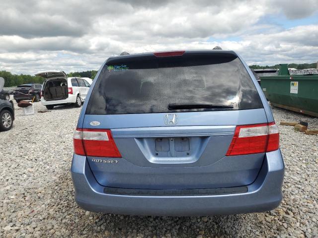 5FNRL386X7B024391 - 2007 HONDA ODYSSEY EXL ლურჯი ფოტო 6