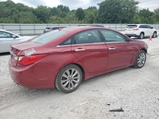 5NPEC4AC8BH291222 - 2011 HYUNDAI SONATA SE RED photo 3