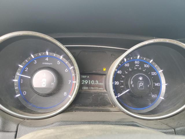 5NPEC4AC8BH291222 - 2011 HYUNDAI SONATA SE RED photo 9