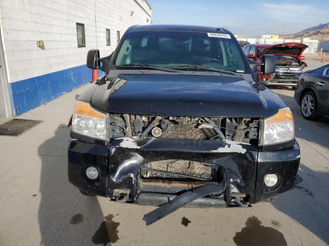 1N6BA0EC0CN313577 - 2012 NISSAN TITAN S BLACK photo 5