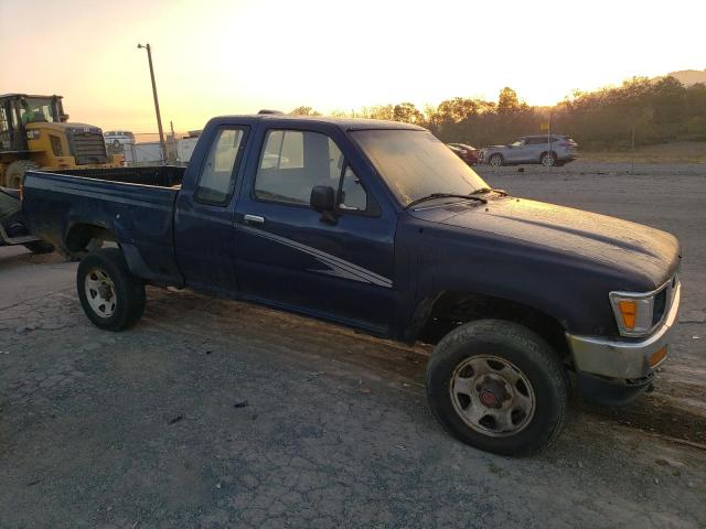 4TAVN13D1SZ321566 - 1995 TOYOTA PICKUP 1/2 TON EXTRA LONG WHEELBASE DX BLUE photo 4