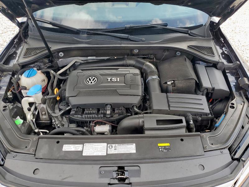 1VWBT7A35HC019006 - 2017 VOLKSWAGEN PASSAT SE Schwarz Foto 11