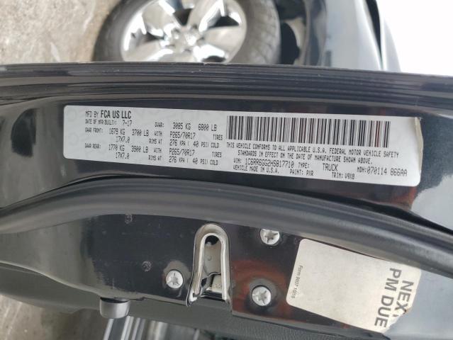 1C6RR6GG2HS817710 - 2017 RAM 1500 SLT BLACK photo 12