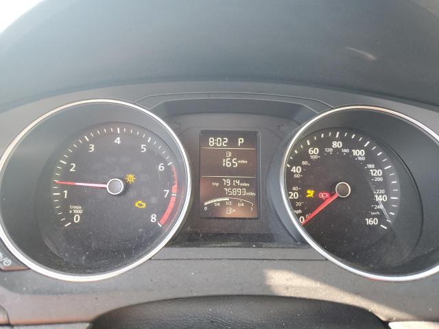 3VW267AJ3GM280539 - 2016 VOLKSWAGEN JETTA S BLACK photo 9