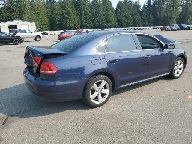 1VWBP7A34DC051038 - 2013 VOLKSWAGEN PASSAT SE ლურჯი ფოტო 3