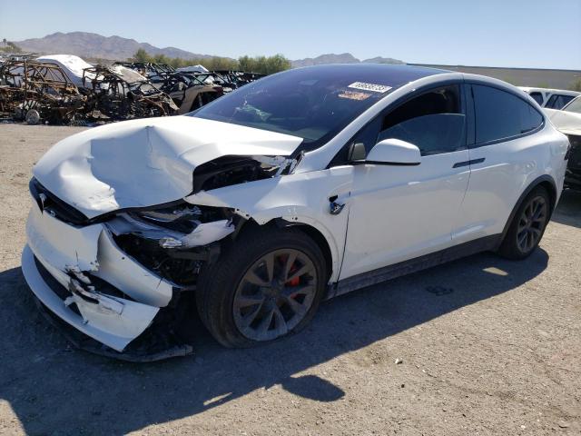 7SAXCBE65PF404828 - 2023 TESLA MODEL X WHITE photo 1