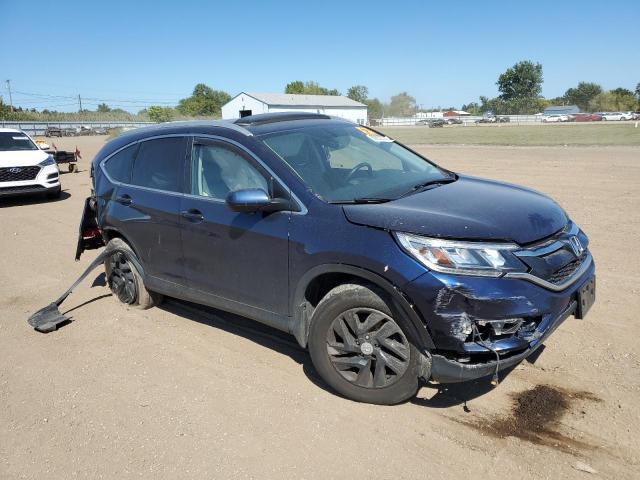 2HKRM4H71GH724801 - 2016 HONDA CR-V EXL BLUE photo 4