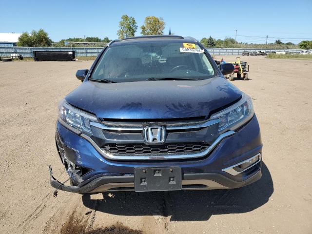 2HKRM4H71GH724801 - 2016 HONDA CR-V EXL BLUE photo 5