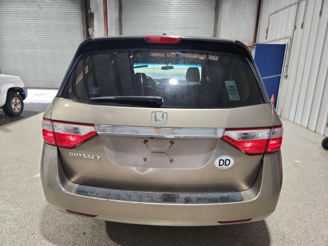 5FNRL5H65BB017319 - 2011 HONDA ODYSSEY EXL BROWN photo 6