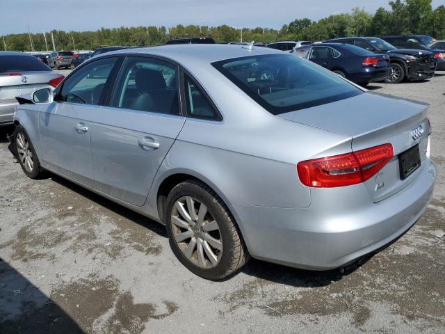 WAUBFAFL4DN043986 - 2013 AUDI A4 PREMIUM SILVER photo 2