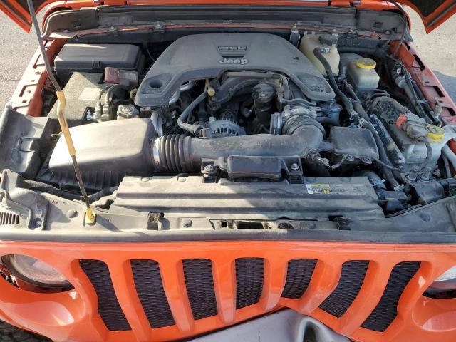 1C4HJXDG8JW306894 - 2018 JEEP WRANGLER U SPORT ORANGE photo 12